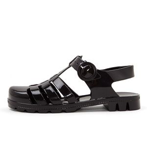 American Apparel jelly sandals